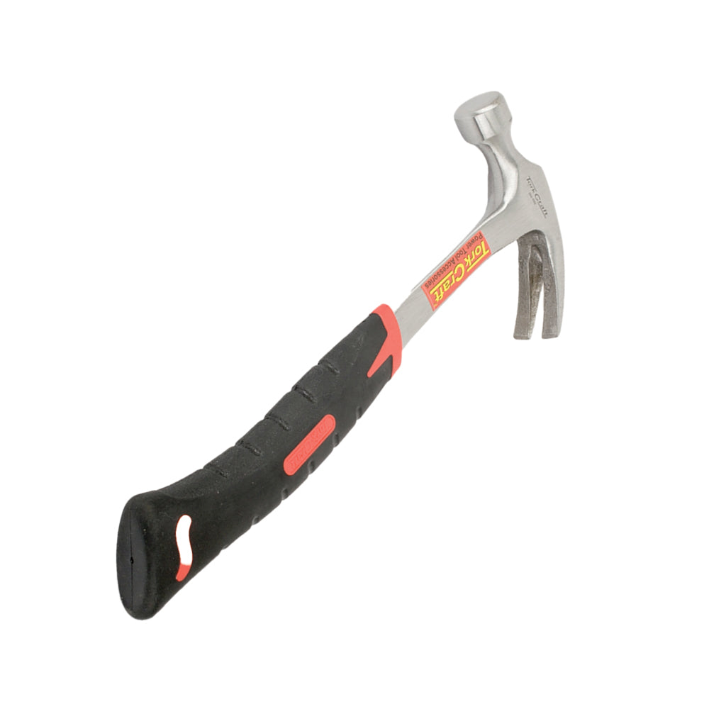 TORK CRAFT HAMMER CLAW 450G (16OZ) ALL STEEL WITH ERGONOMIC GRIP and FULL POL HE
