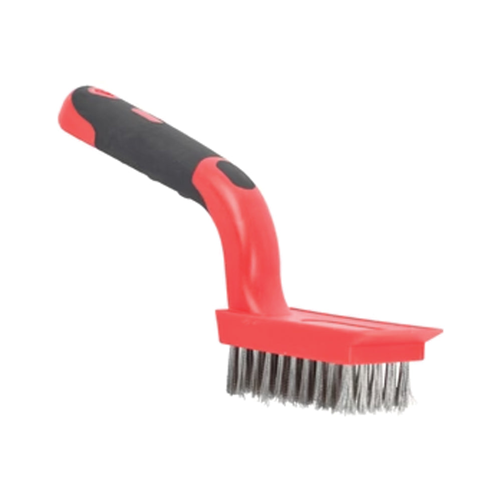 TORK CRAFT SOFT GRIP WIDE STAINLESS STEEL STRIPPER BRUSH TCW