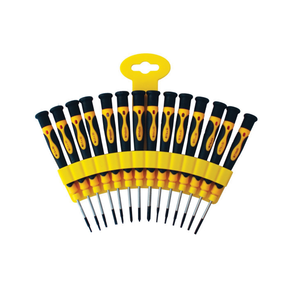 TORK CRAFT PRECISION SCREW DRIVER SET 14 PCE