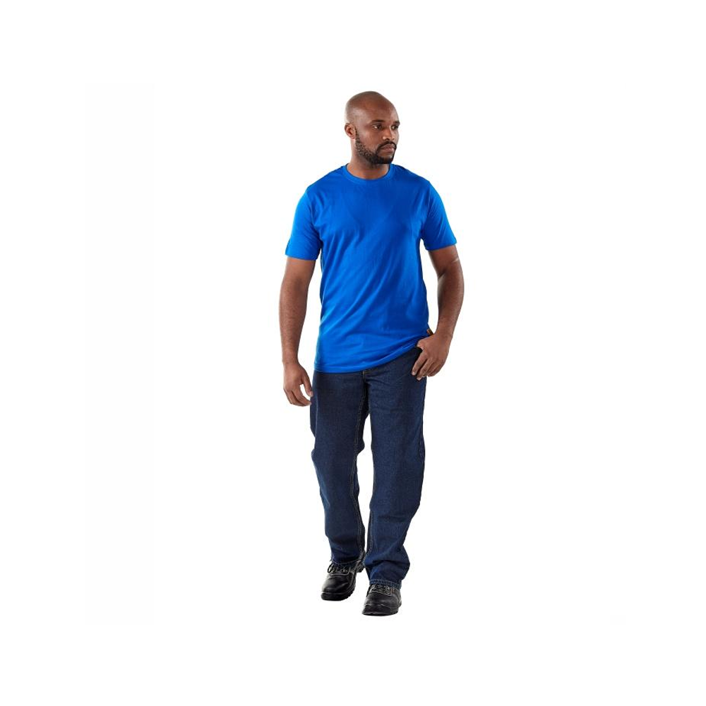 DROMEX COTTON CREW NECK T-SHIRT COLOUR-ROYAL BLUE SIZE 3XL