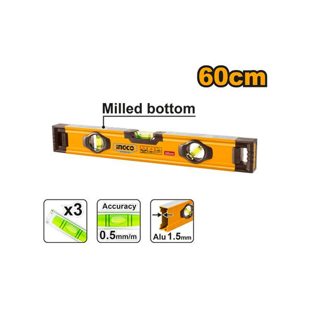 INGCO LEVEL ALUMINIUM 60CM