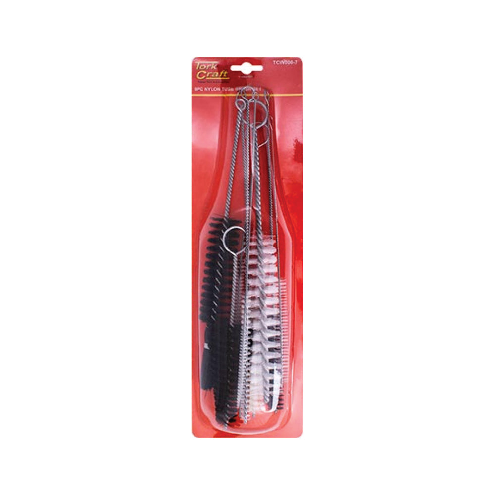 TORK CRAFT TUBE PIPE BRUSH SET NYLON 9PC