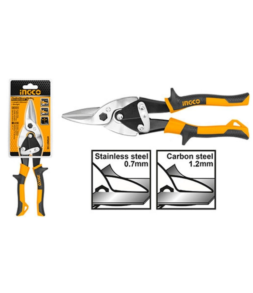 INGCO TIN SNIP AVIATION STRAIGHT