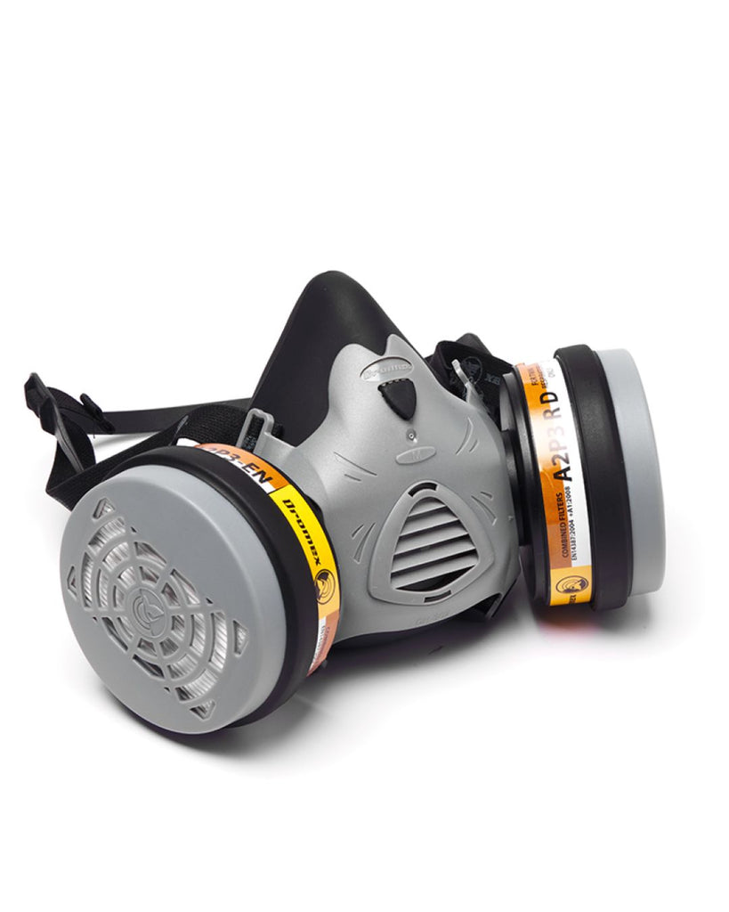 DROMEX EN302 TWIN MASK NRCS/8072/0413( with respirator bag) Size LARGE