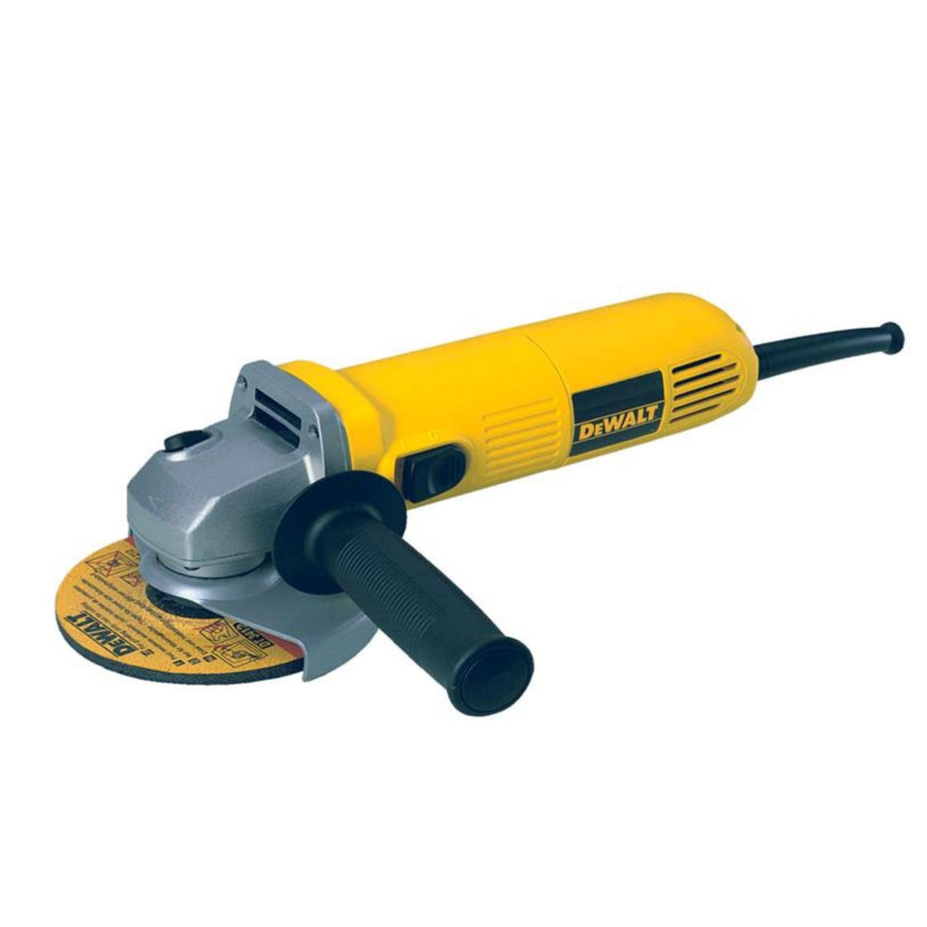 DEWALT ANGLE GRINDER 115MM 950W SLIDE SWITCH
