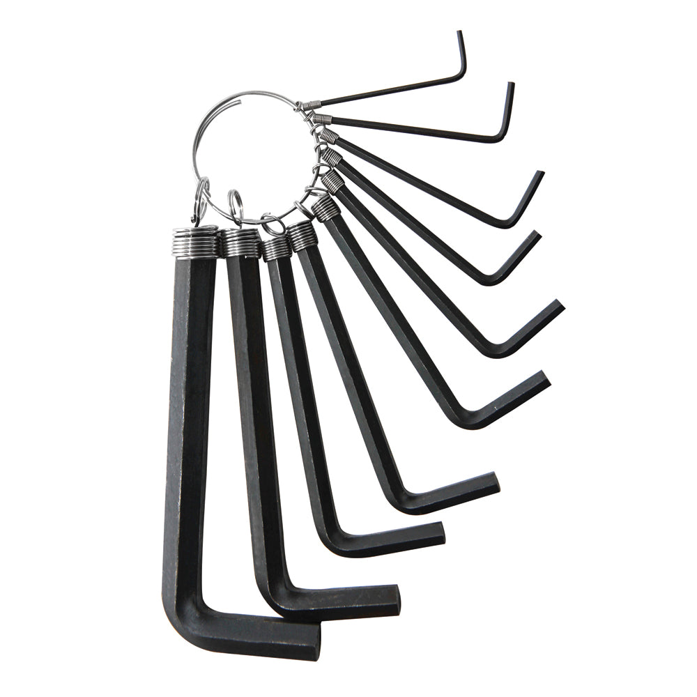 KEY HEX SET 10PC SAE
