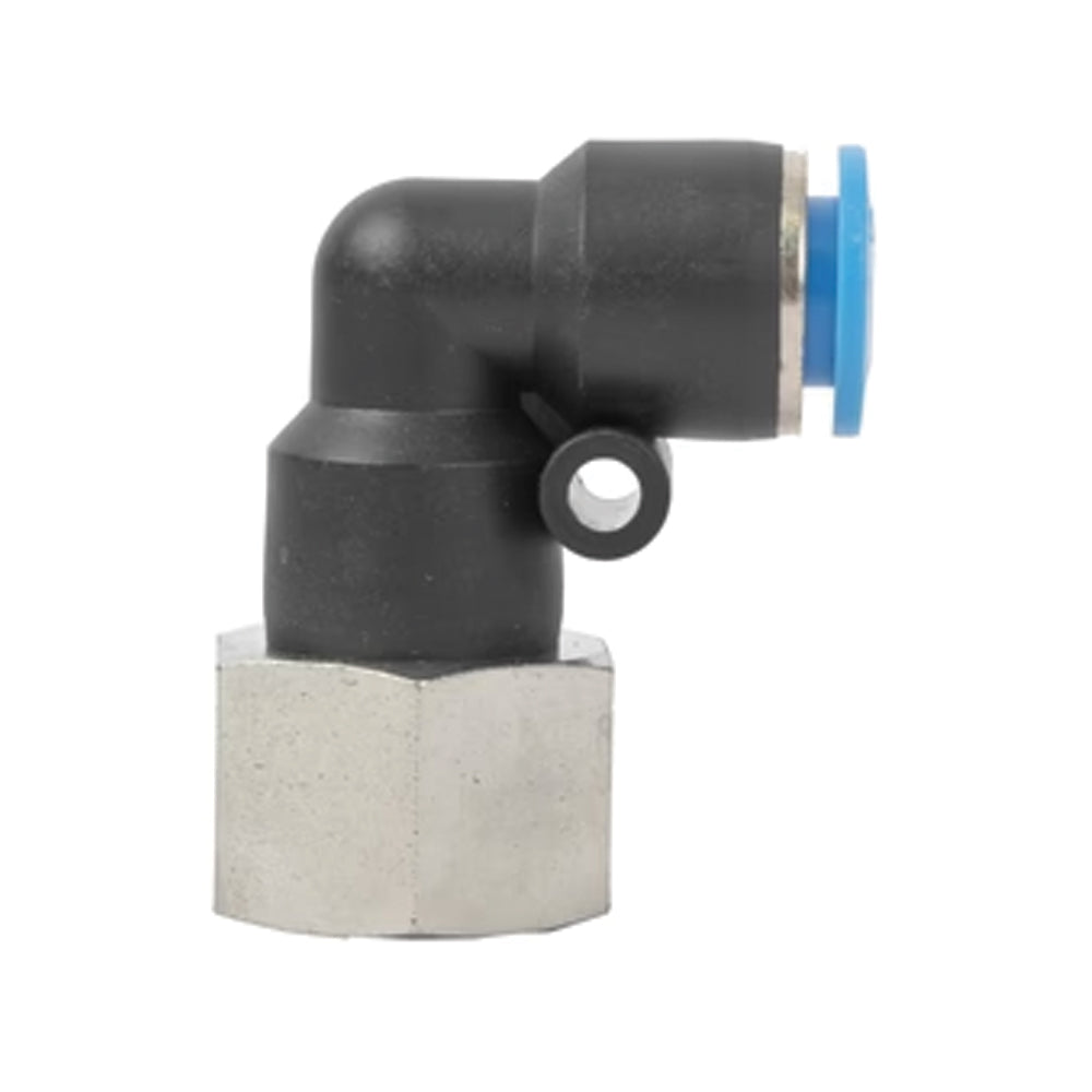PU HOSE FITTING ELBOW 10MM-1/2 F