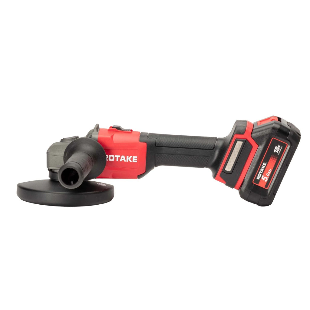 ROTAKE 20V BRAKING ANGLE GRINDER 115MM INCL. 2 X 4Ah  BATT & CHA