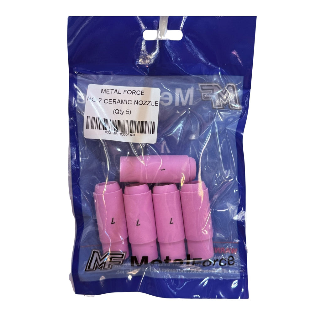 METAL FORCE NO 7 CERAMIC NOZZLE (PACK OF 5)