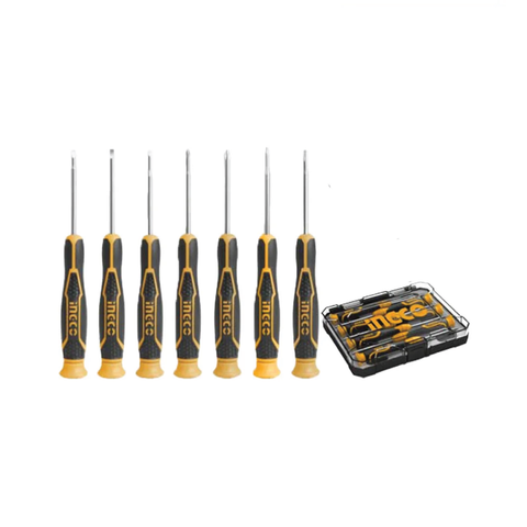 PRECISION SCREW DRIVER 7PC SL,PH,TX