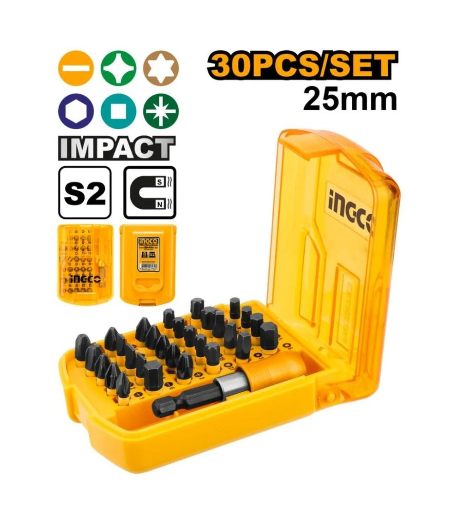 INGCO S/D BIT IMPACT SET S2  30PC