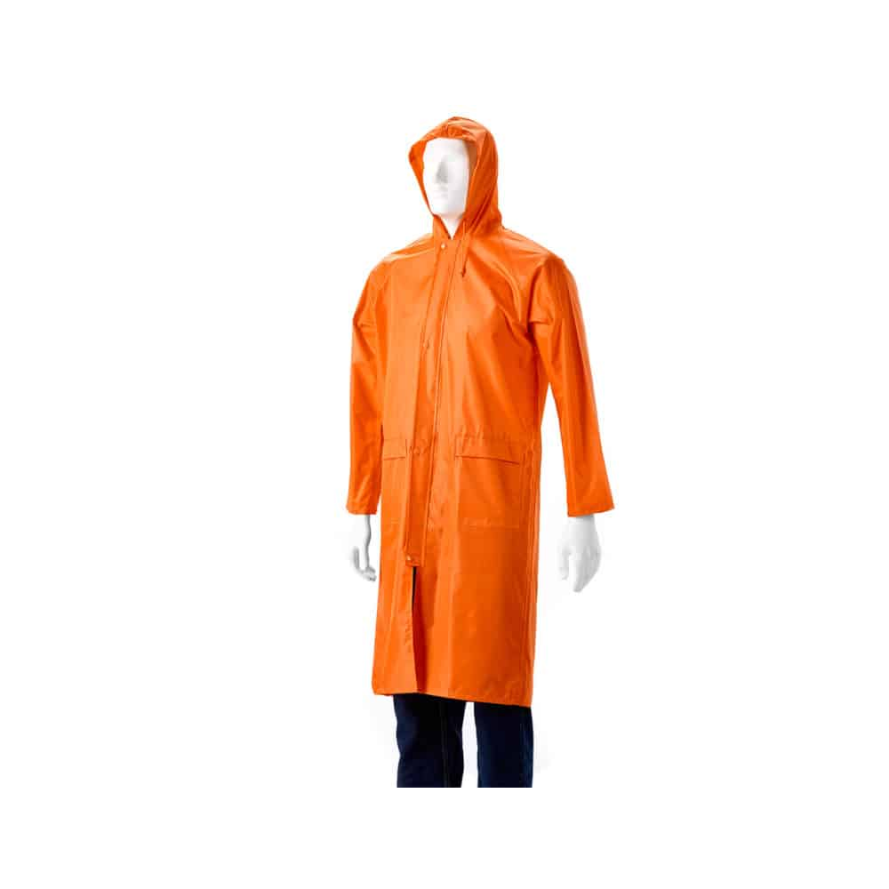 DROMEX RUBBERIZED RAINCOAT COLOUR ORANGE SIZE XL Cosmo Group