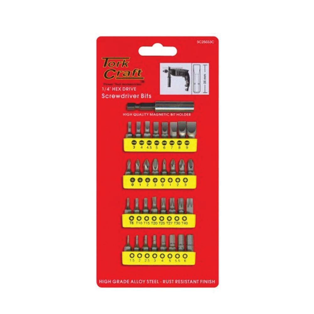 TORK CRAFT S/D INS.BIT SET MUL