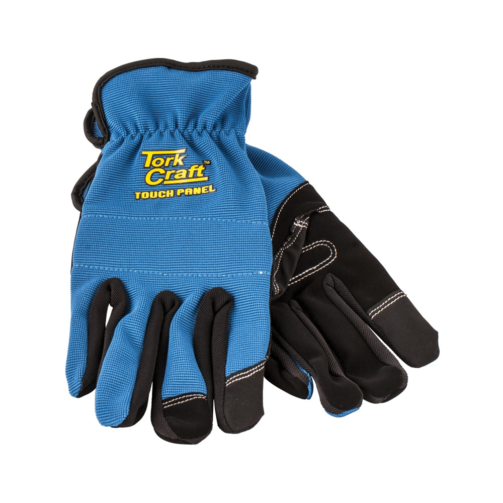 TORK CRAFT MULTI PURPOSE GLOVES PU PALM BLUE SIZE XXL