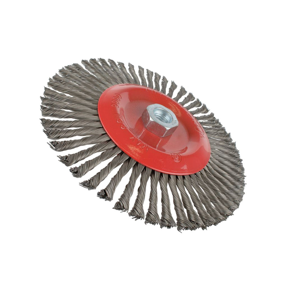 TORK CRAFT WIRE CUP BRUSH SINGLE SECTION TWISTED PLAIN 175MMXM14 BLISTER