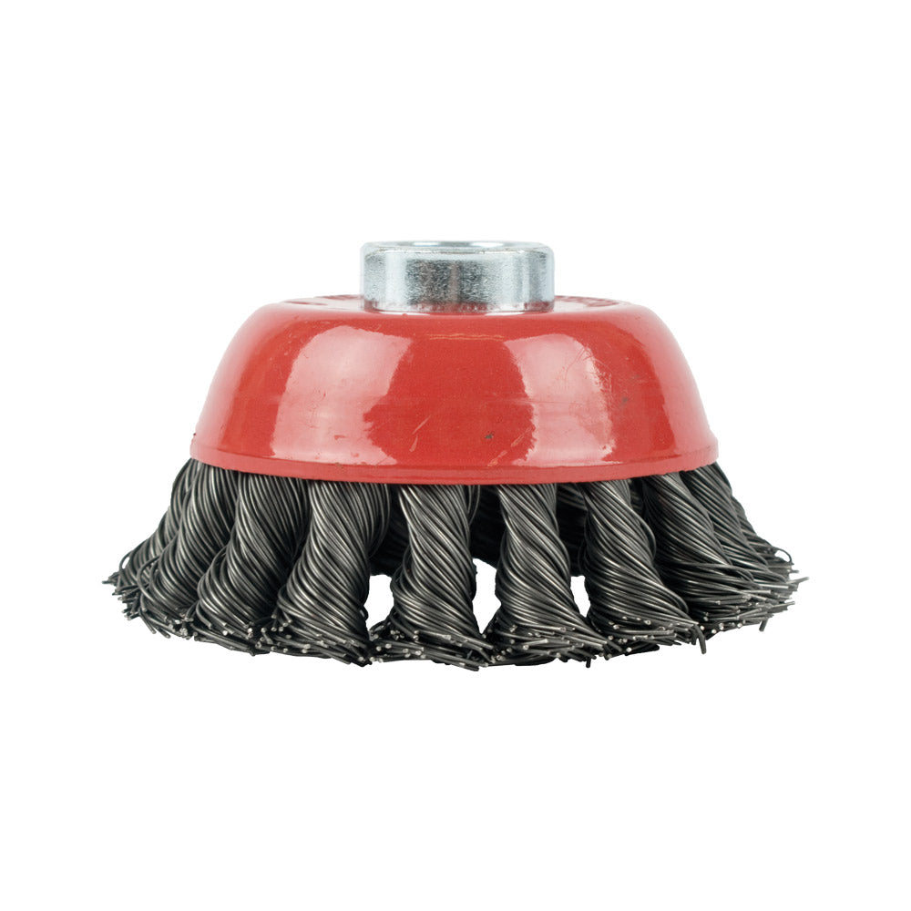 TORK CRAFT WIRE CUP BRUSH TWISTED 100MMXM14 BLISTER