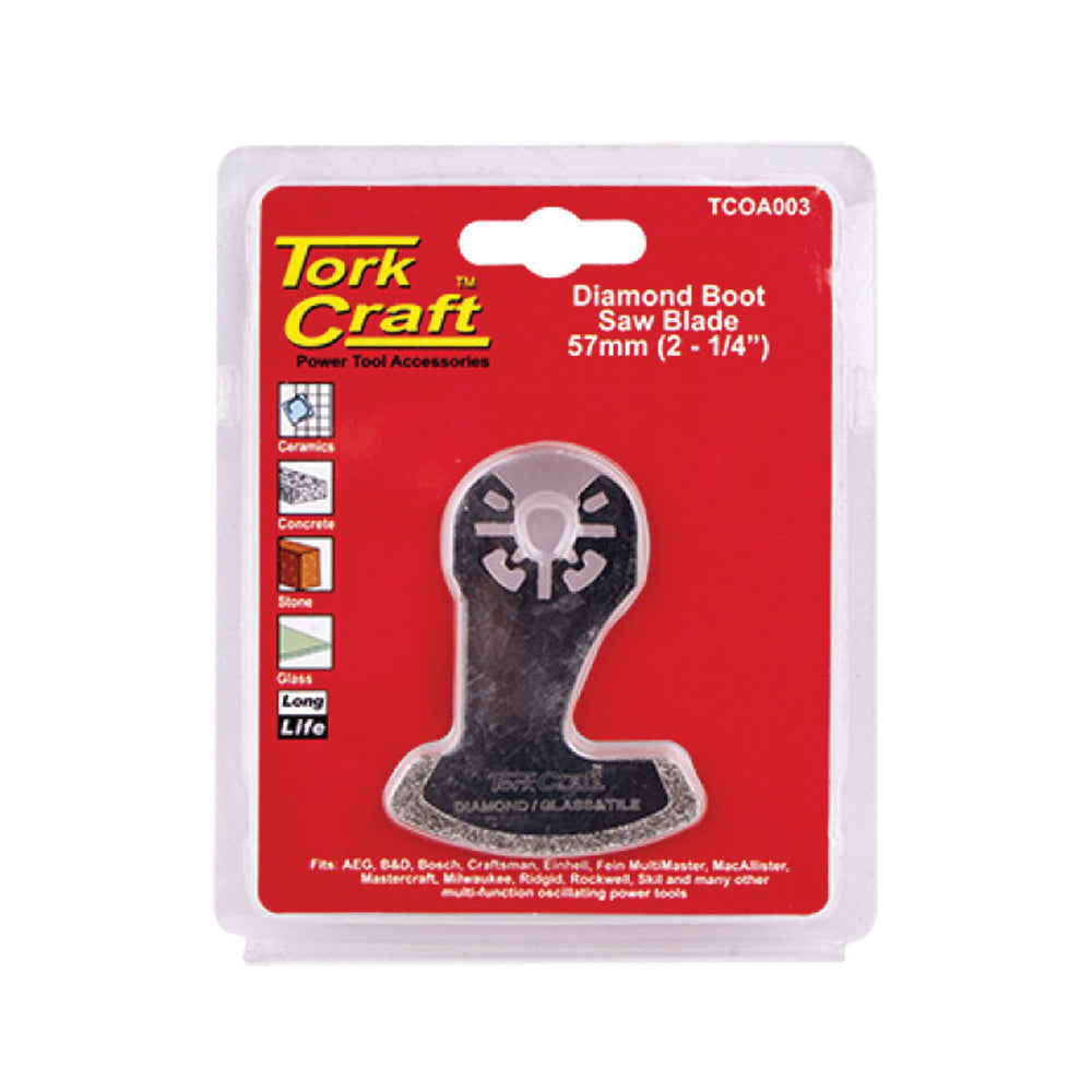 TORK CRAFT QUICK CHANGE DIAMOND BOOT SAW BLADE 57MM(2-1/4````)