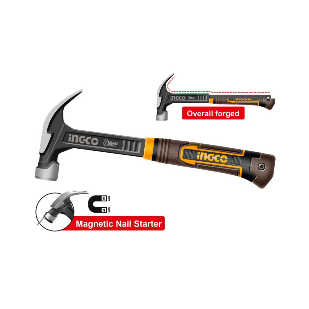 INGCO HAMMER CLAW 450G ALL STEEL