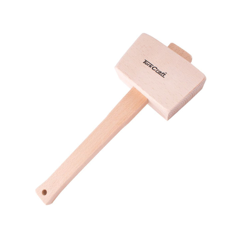 TORK CRAFT WOODEN MALLET 300MM X 110MM 290-300G ENG. BEECH WOOD TORK CRAFT