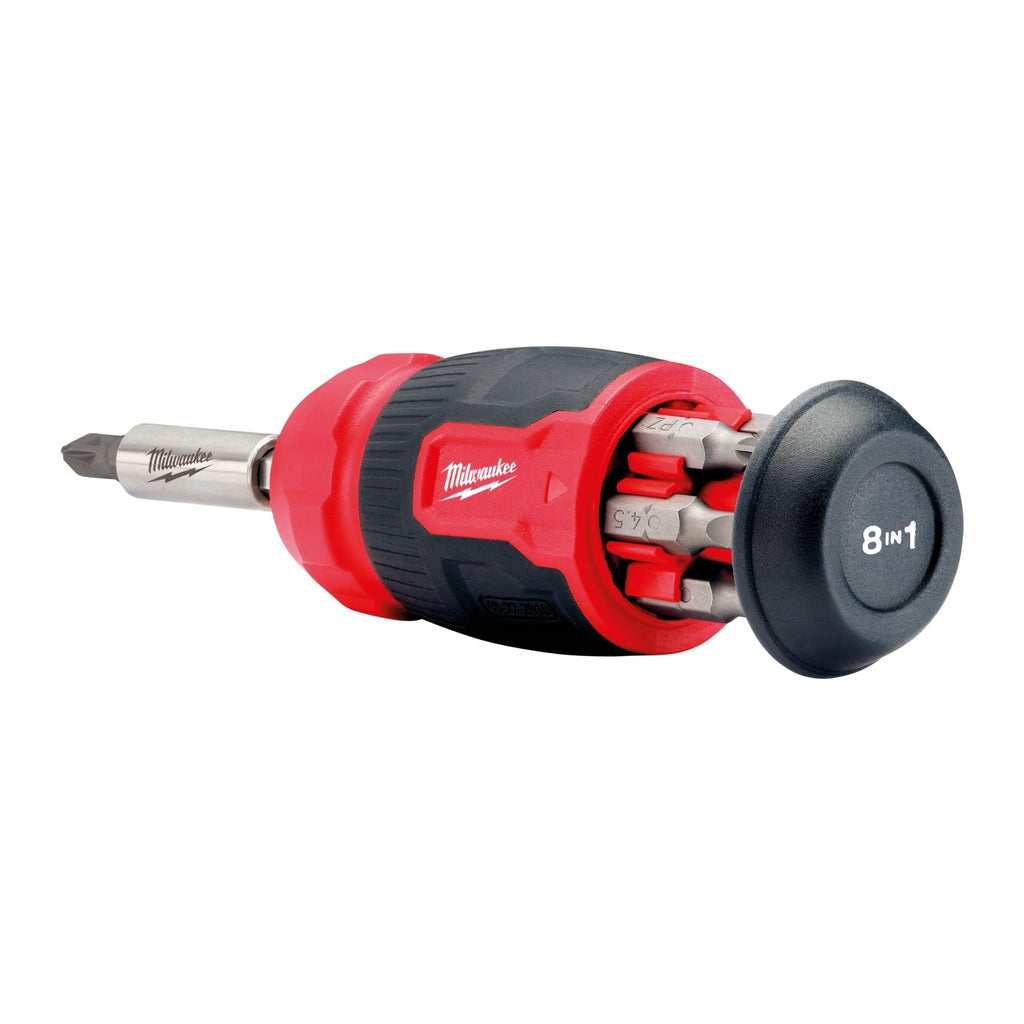 MILWAUKEE SCREWDRIVERS - COMPACT MULTI-BIT - COMPACT 8-IN-1