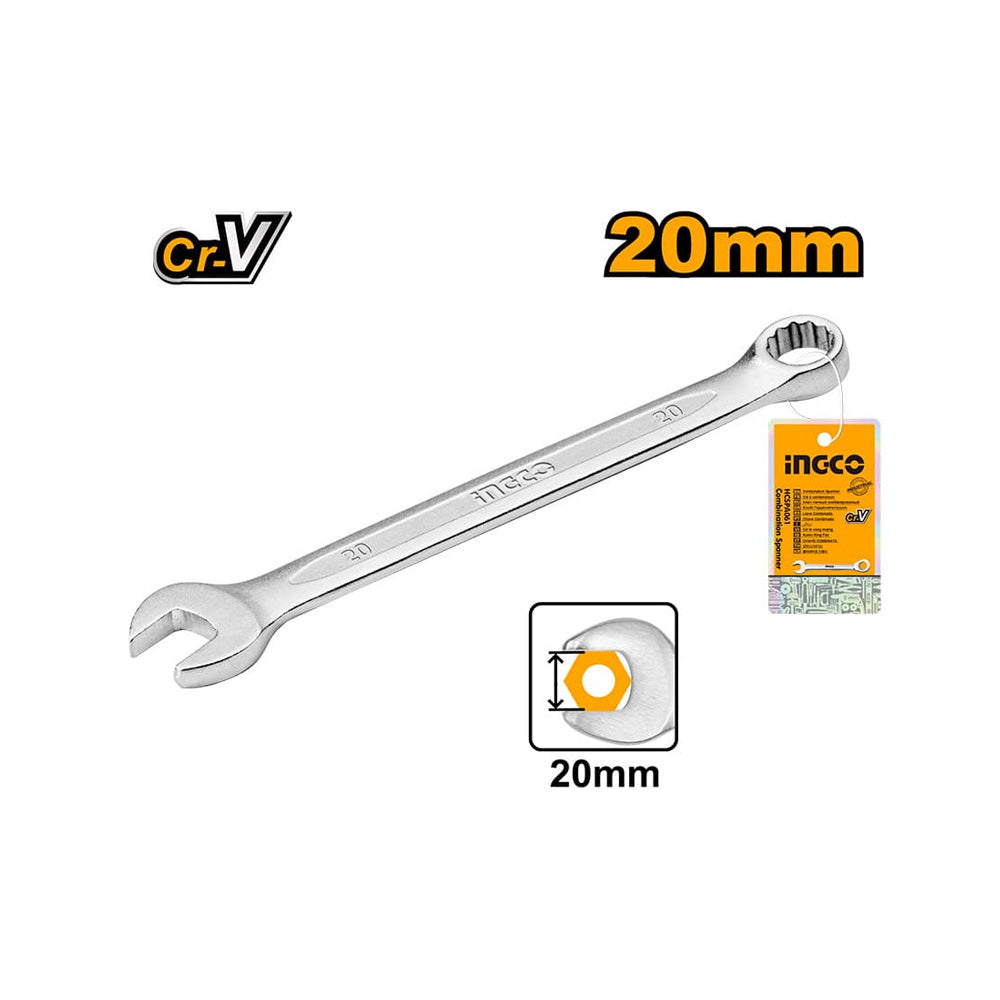 INGCO SPANNER COMBINATION 20MM