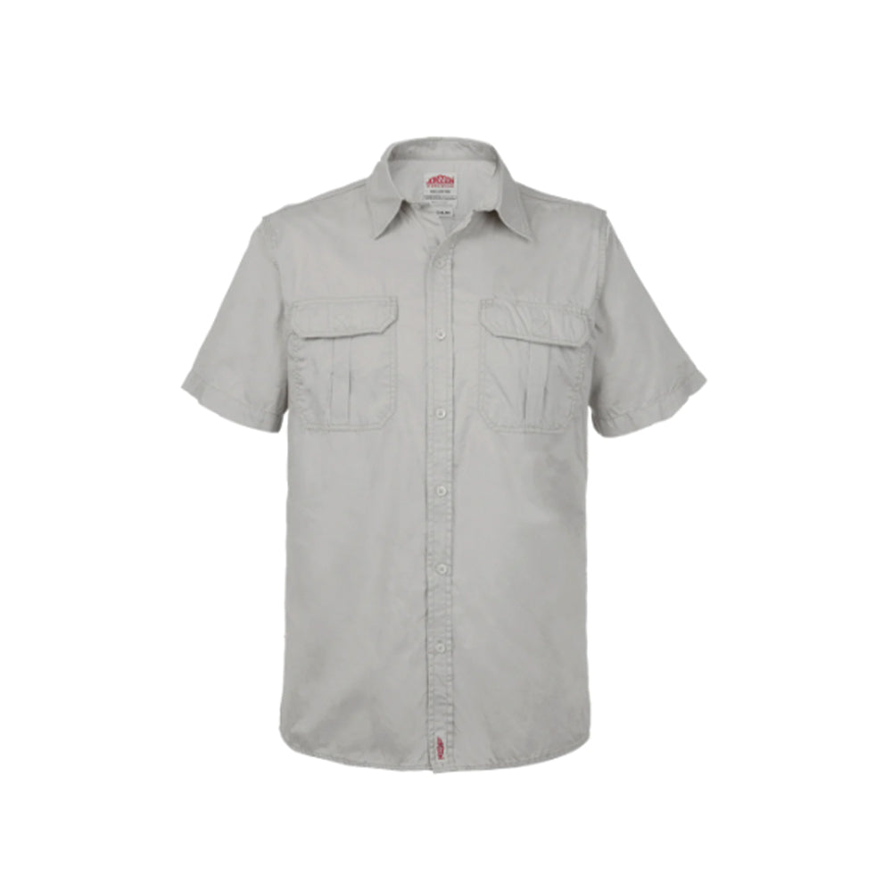 JONSSON LEGENDARY SHORT SLEEVE SHIRT COLOUR-STONE SIZE-4XL