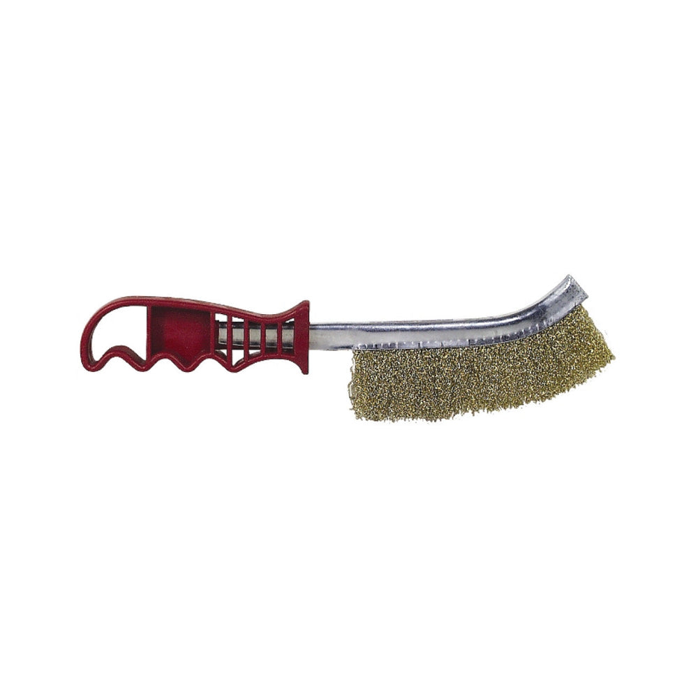 TORK CRAFT WIRE HAND BRUSH RUST RESISTANT BRASS COATED STEEL WIRE