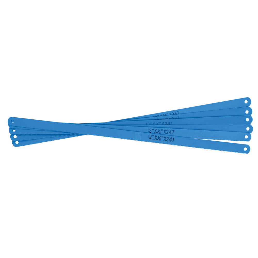 BLADE HACKSAW 6PC CARDED 24T