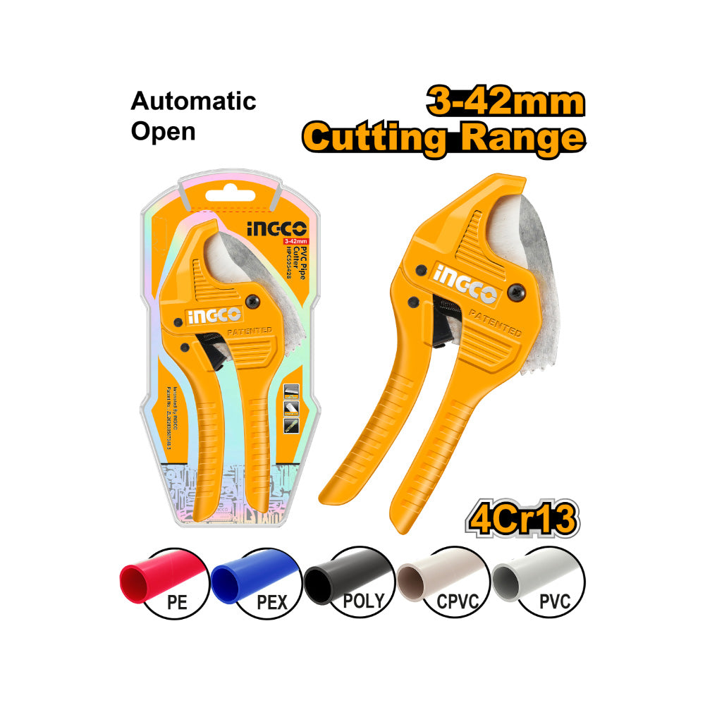 INGCO PIPE CUTTER AUTO  3-42MM