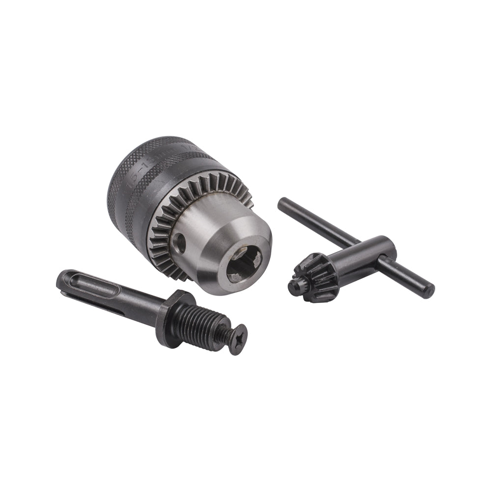 TORK CRAFT DRILL CHUCK WITH KEY ADAP 13MM