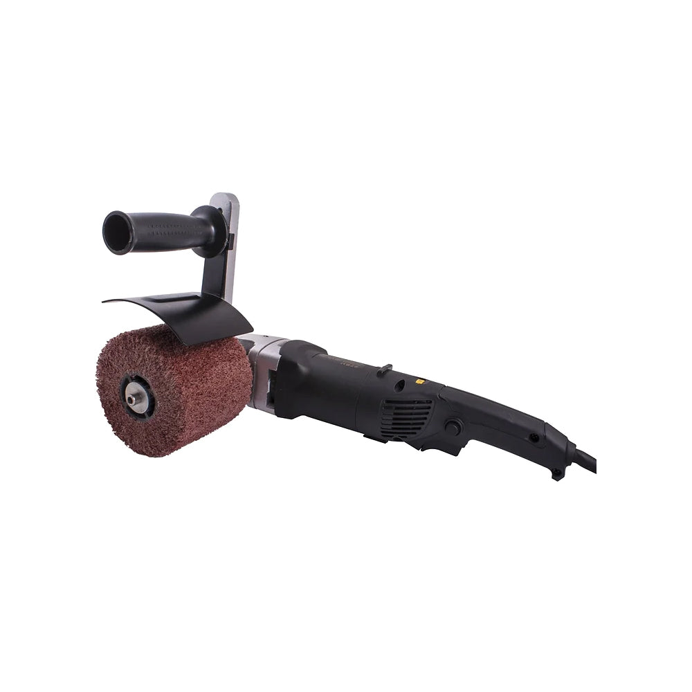 STAINLESS BURNISHING MACHINE 800W LONG HANDLE (100-110-120MM DISC)