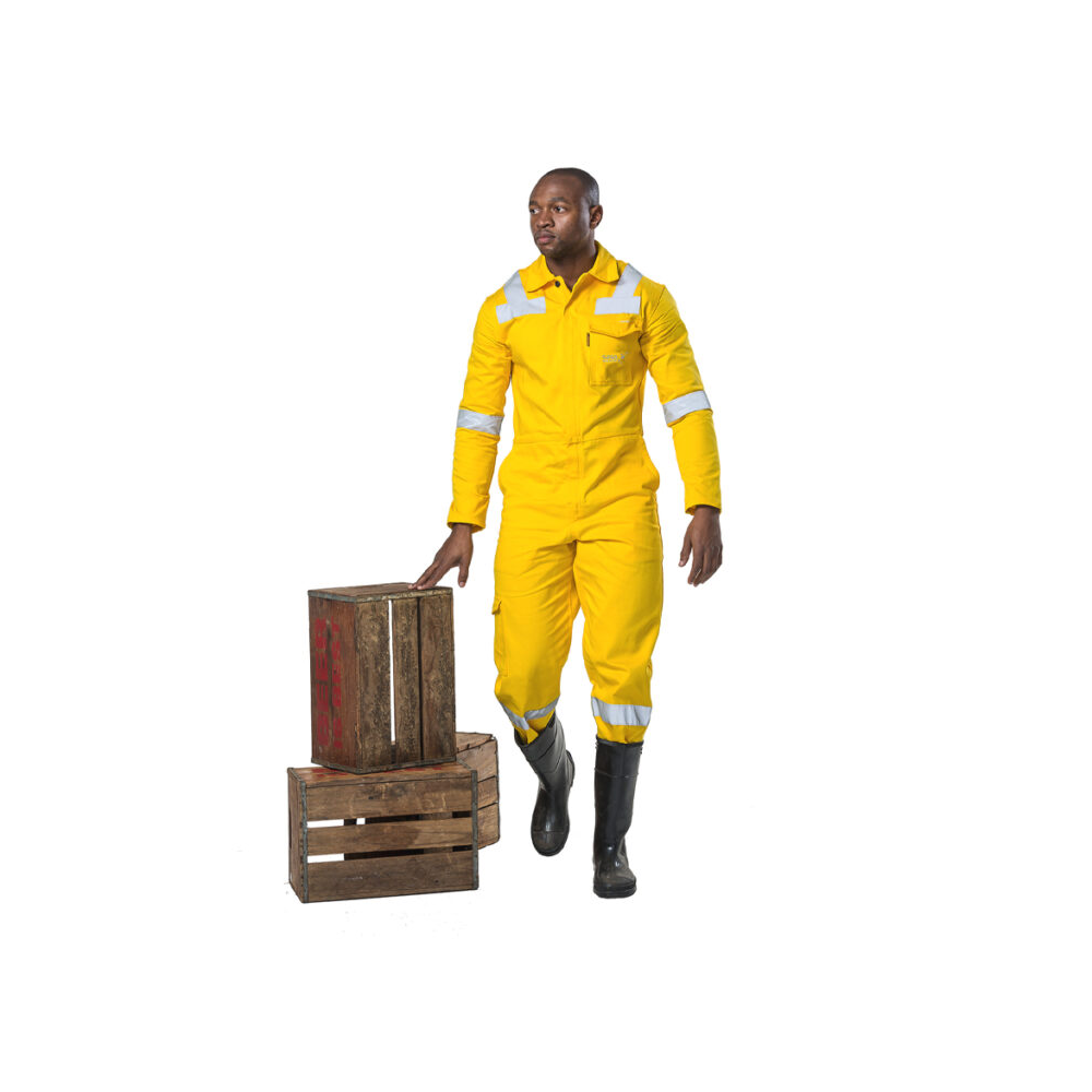 DROMEX D59 MINING BOILERSUIT - COLOUR YELLOW SIZE 40