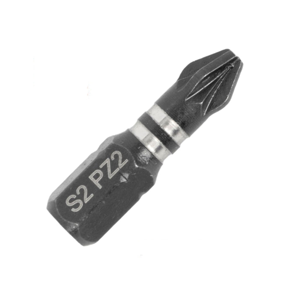 IMPACT POZI.2 X 25MM INS.BIT 2/CARD PZ2