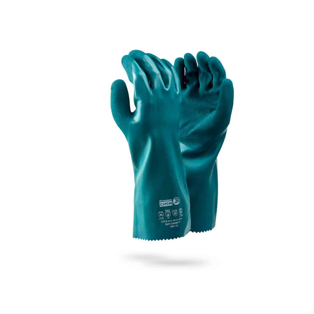 DROMEX ULTICHEM PLUS CUT 3 CHEMICAL GLOVE SIZE 10(12)