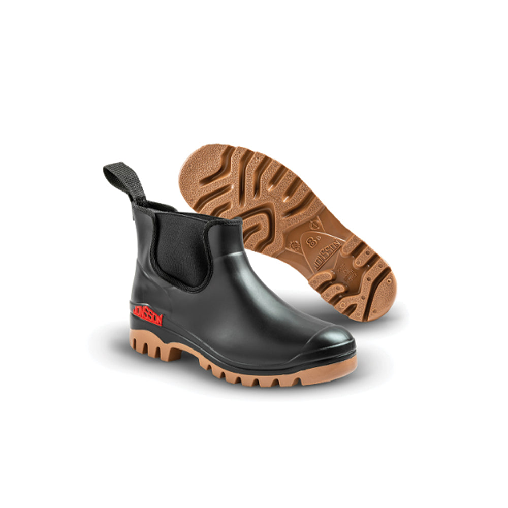 JONSSON ANKLE GUMBOOT COLOUR-BLACK SIZE-10