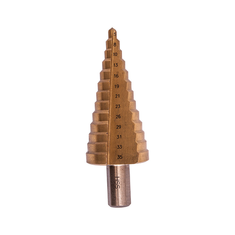 TORK CRAFT STEP DRILL HSS 5-35MMX2-3MM