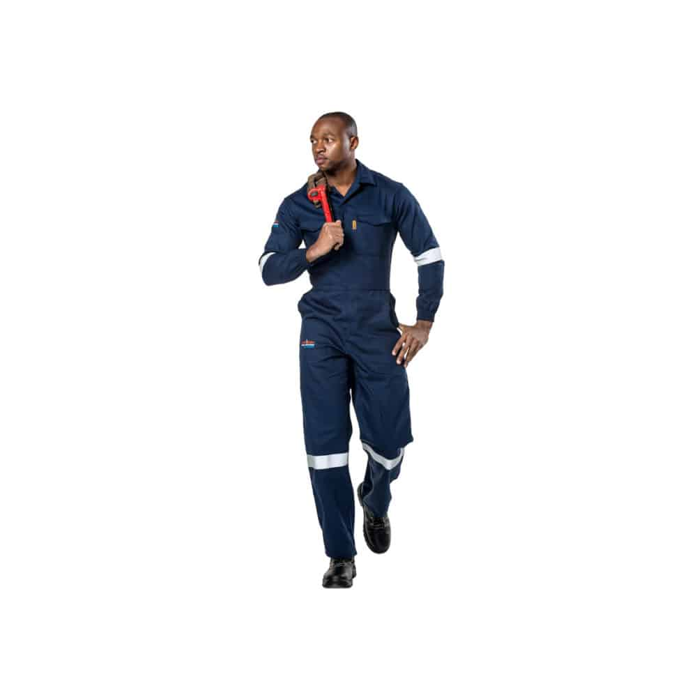 DROMEX D59 BOILERSUIT FLAME & ACID NAVY SIZE 40