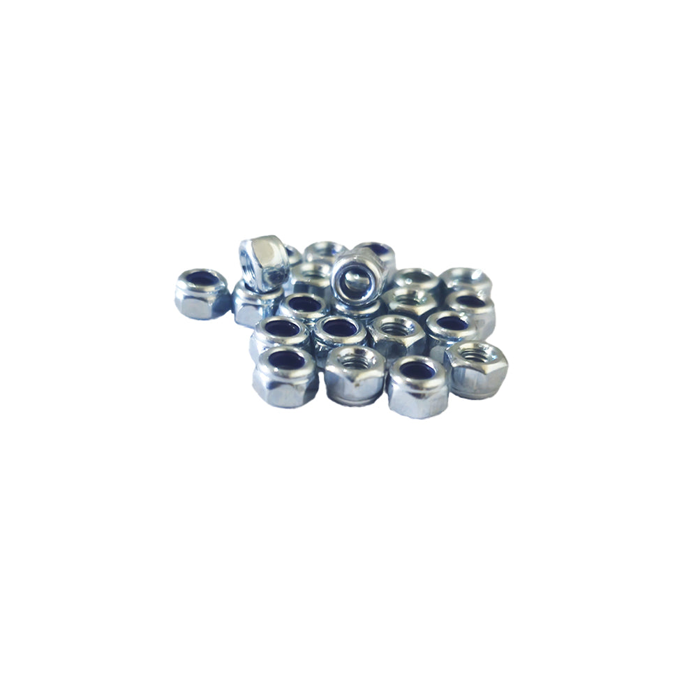 M3 Hexagon Nylock Nut DIN985 Z/P