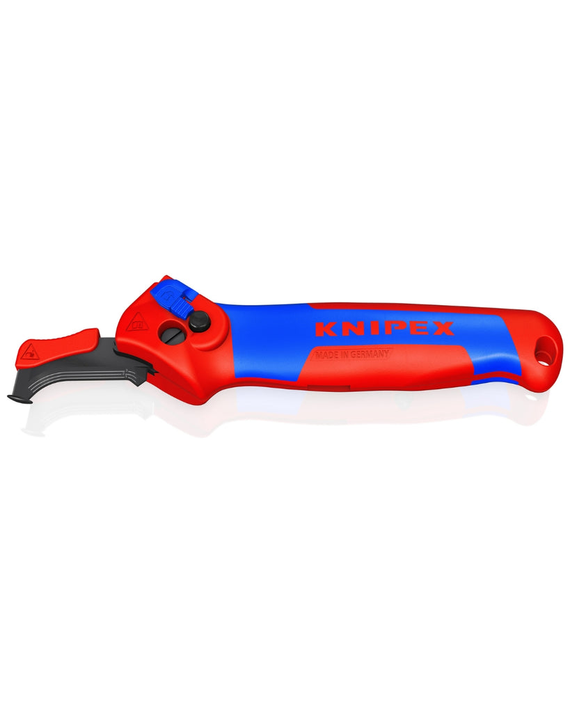 KNIPEX STRIPPING KNIFE - CABLE WITH GUIDE