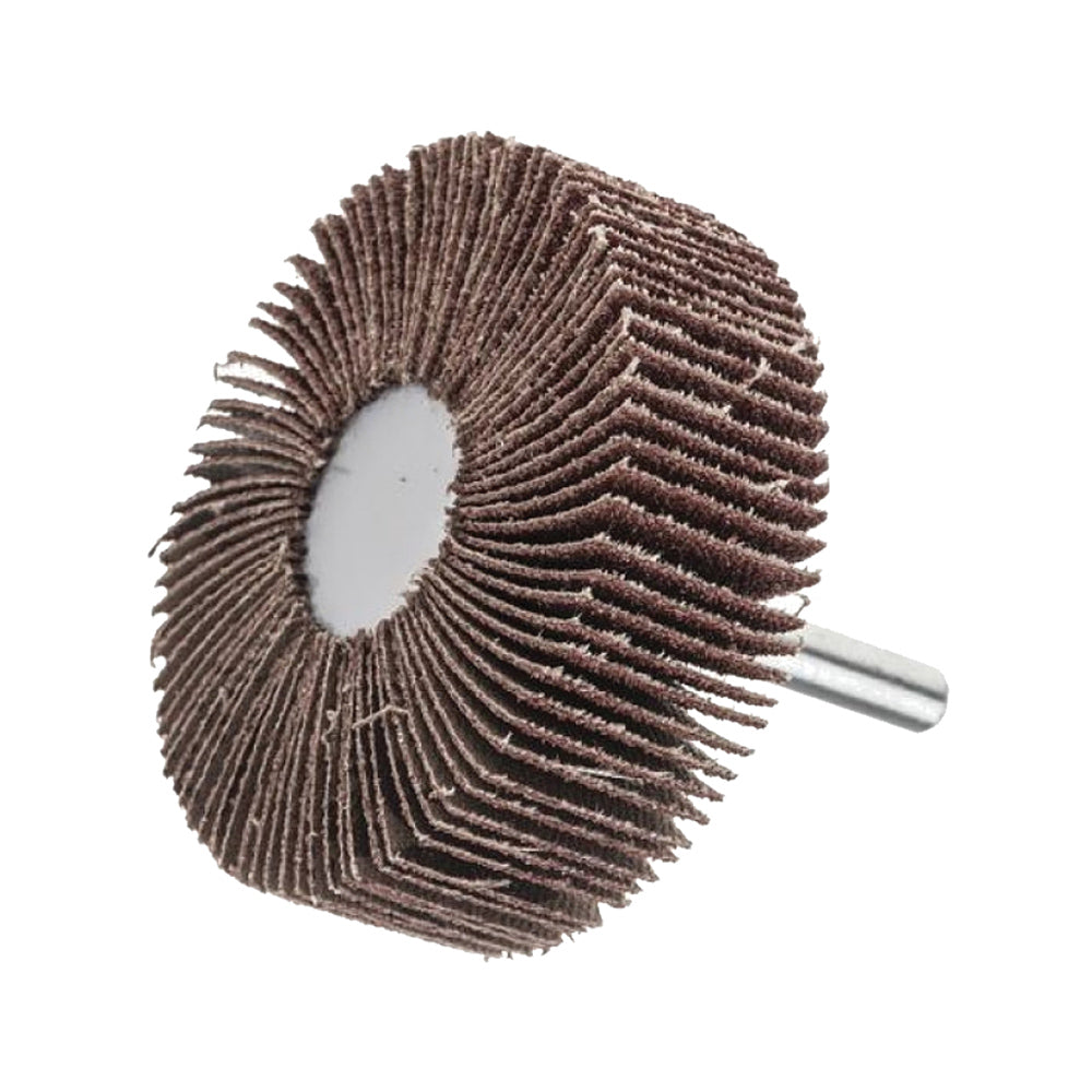 TORK CRAFT FLAP WHEEL 60 X 20 X 6MM SHAFT 80 GRIT PER EACH