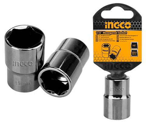 INGCO SOCKET HEX 1/2DR 6PT 26MM