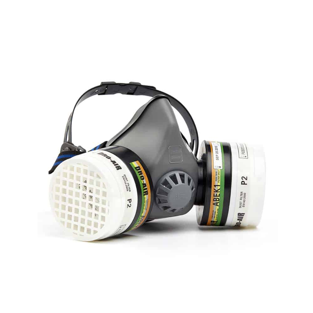 DROMEX TPR DOUBLE MASK GREY