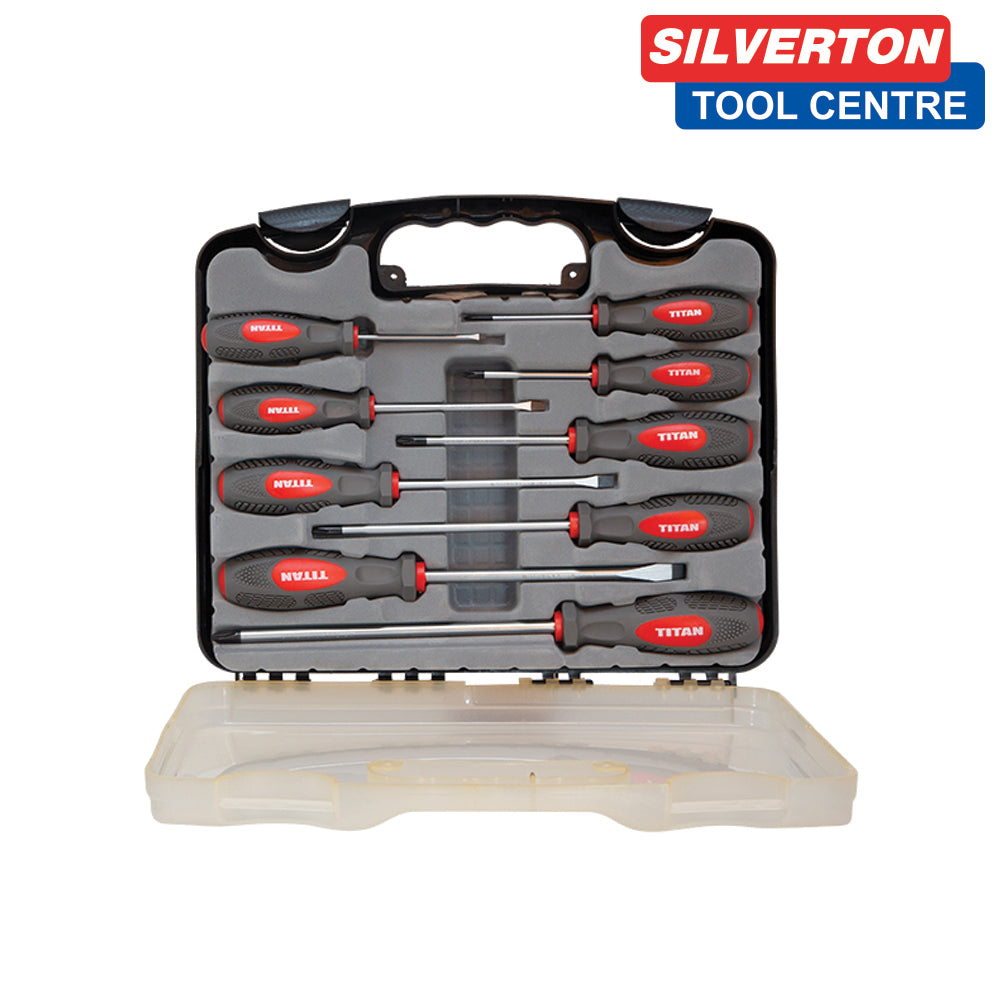 TITAN 9PC SCREWDRIVER SET