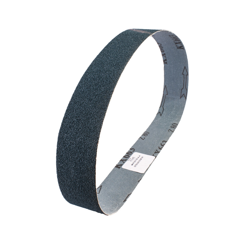 TORK CRAFT 80 GRIT ZIRCONIA SANDING BELTS 40MMX760MM