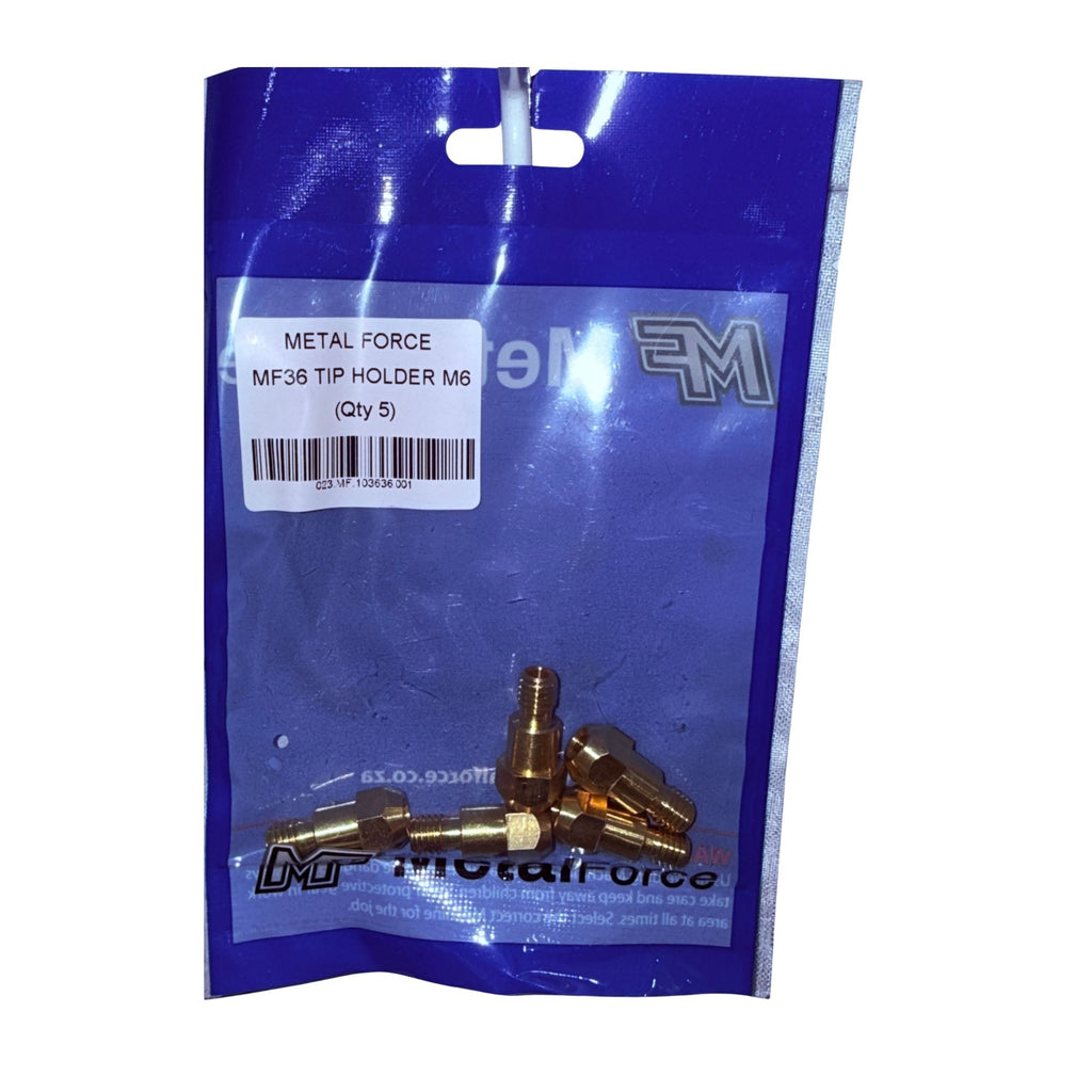 METAL FORCE MF36 TIP HOLDER M6 (PACK OF 5)