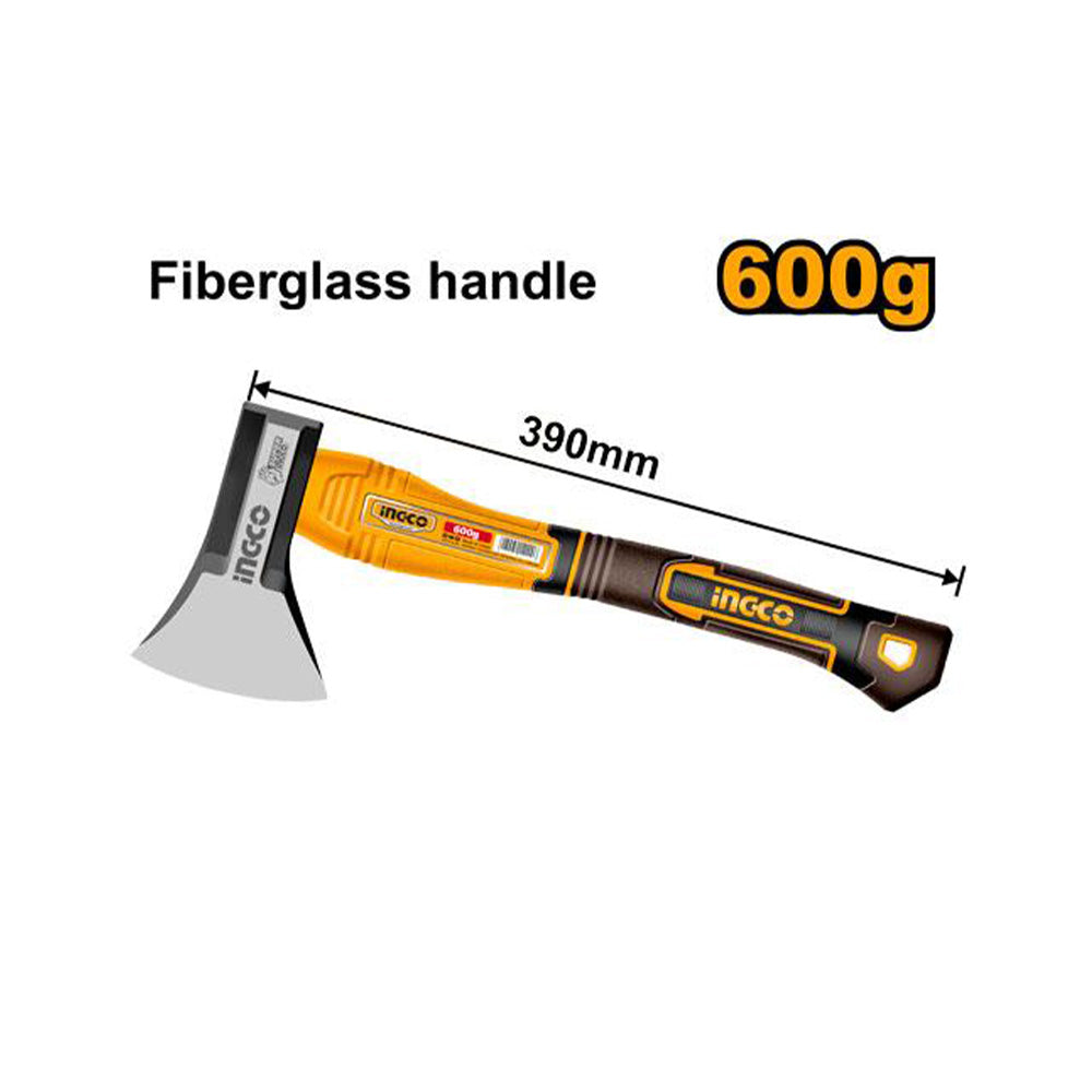 INGCO AXE 600G FIBRE GLASS HANDLE