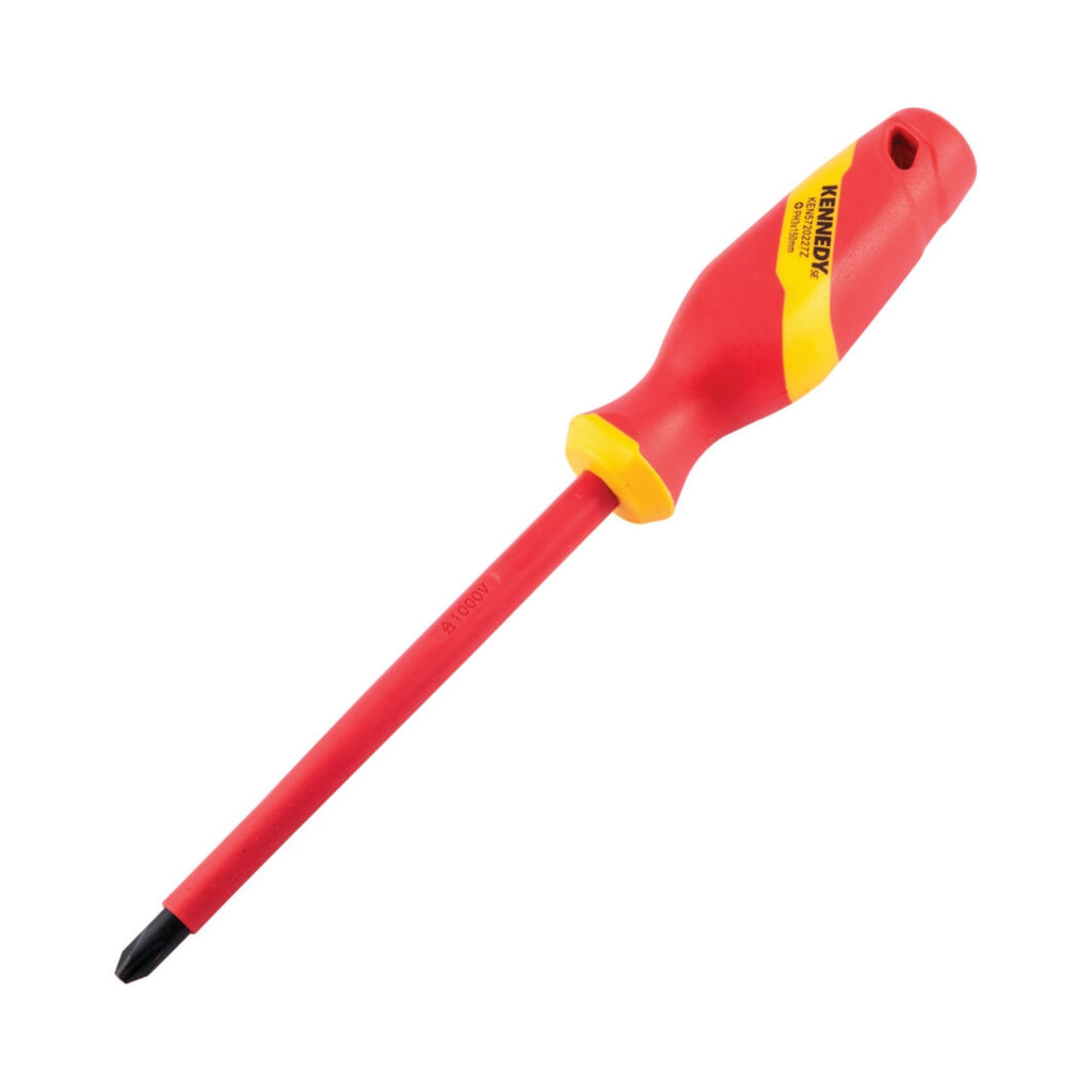 KENNEDY SE INSULATED PHILLIPS SCREWDRIVERS-PH3X150MM