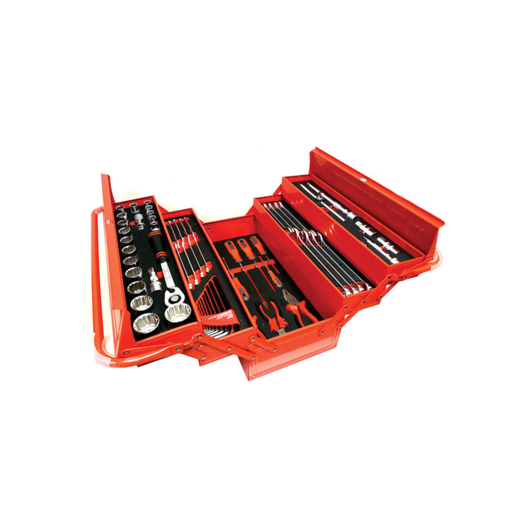 KENNEDY CANTILEVER TOOL BOX TOOL   SET 62-PCE