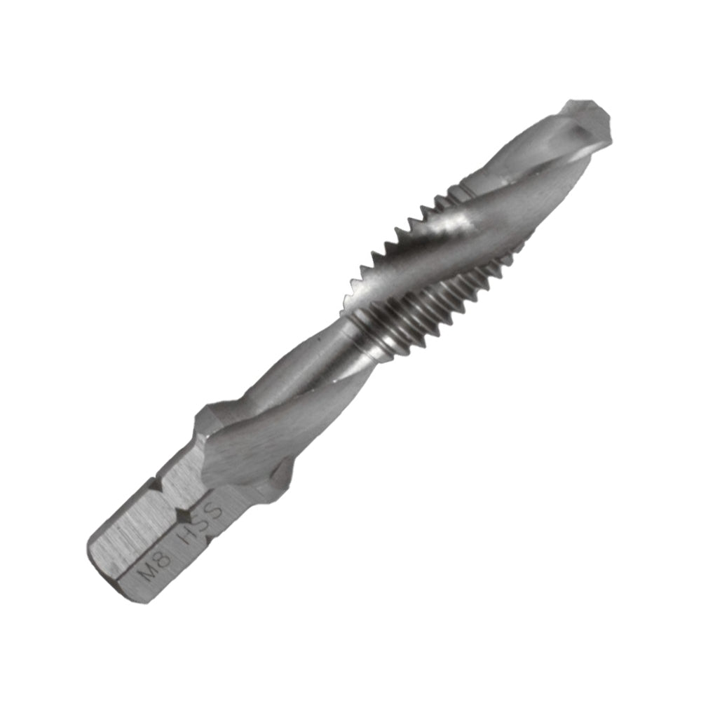 ALPEN COMBINATION TAP PLW M8 1/4" SHANK