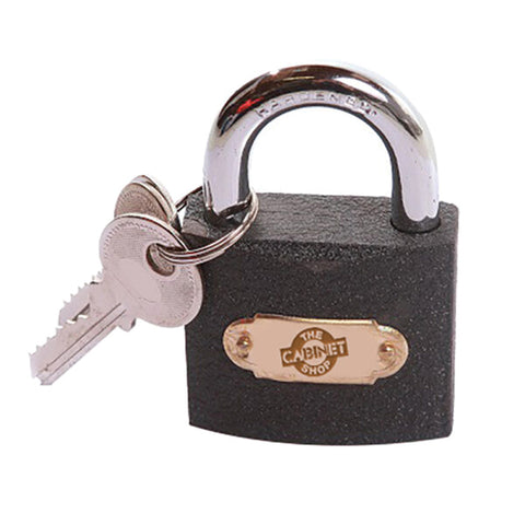 PADLOCK IRON 50MM CARDED
